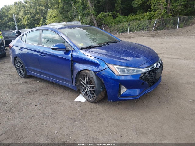 Продажа на аукционе авто 2019 Hyundai Elantra Sport, vin: KMHD04LB6KU862040, номер лота: 45725457