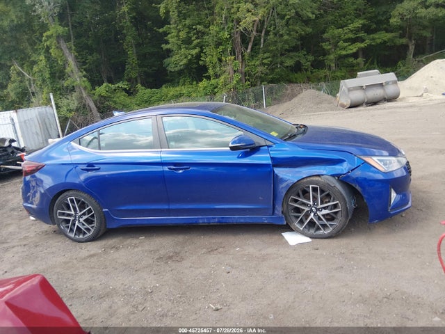 Продажа на аукционе авто 2019 Hyundai Elantra Sport, vin: KMHD04LB6KU862040, номер лота: 45725457