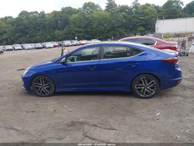 Продажа на аукционе авто 2019 Hyundai Elantra Sport, vin: KMHD04LB6KU862040, номер лота: 45725457