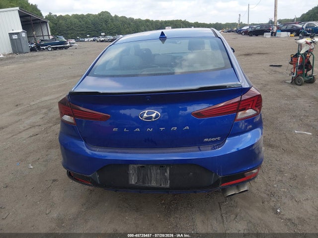 Продажа на аукционе авто 2019 Hyundai Elantra Sport, vin: KMHD04LB6KU862040, номер лота: 45725457