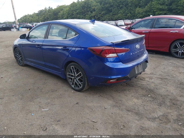 Продажа на аукционе авто 2019 Hyundai Elantra Sport, vin: KMHD04LB6KU862040, номер лота: 45725457