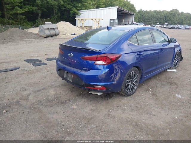 Продажа на аукционе авто 2019 Hyundai Elantra Sport, vin: KMHD04LB6KU862040, номер лота: 45725457