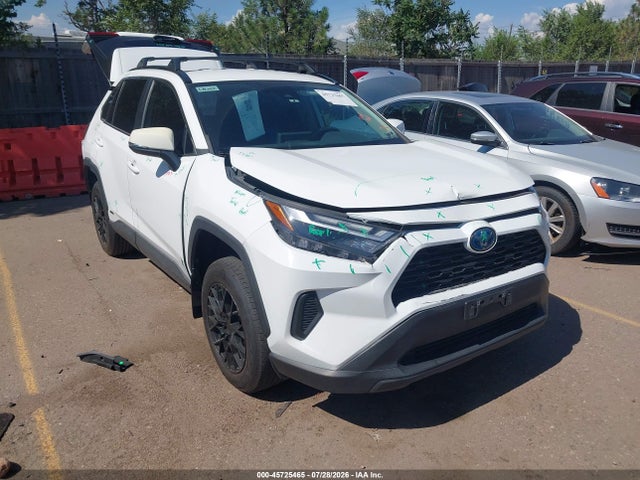 2022 Toyota Rav4 Hybrid Xle მანქანა იყიდება აუქციონზე, vin: 2T3RWRFV2NW130409, აუქციონის ნომერი: 45725465