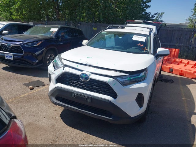 2022 Toyota Rav4 Hybrid Xle მანქანა იყიდება აუქციონზე, vin: 2T3RWRFV2NW130409, აუქციონის ნომერი: 45725465