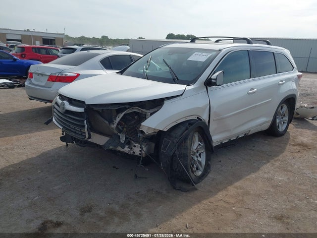 Продаж на аукціоні авто 2014 Toyota Highlander Limited V6, vin: 5TDYKRFH3ES025638, номер лоту: 45725491
