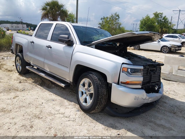 2018 Chevrolet Silverado 1500 Custom მანქანა იყიდება აუქციონზე, vin: 3GCPCPEC7JG610329, აუქციონის ნომერი: 45725498
