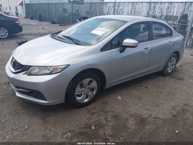 Honda Civic Lx 2014 2HGFB2F5XEH551124 Image 2