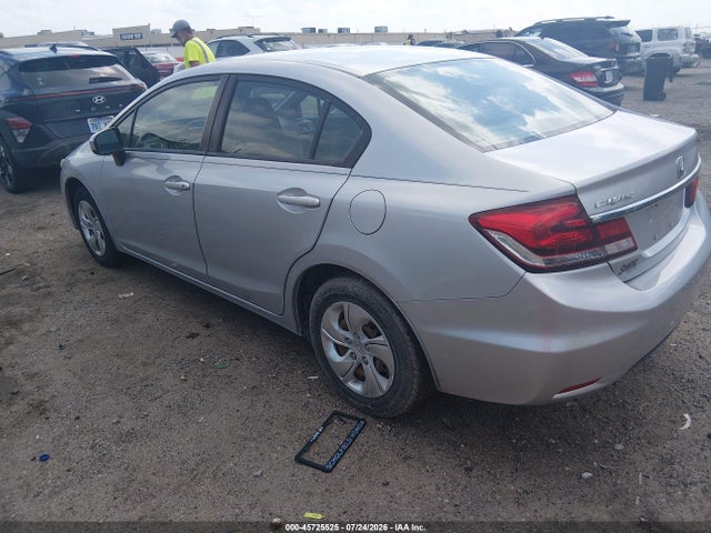 Honda Civic Lx 2014 2HGFB2F5XEH551124 Image 3