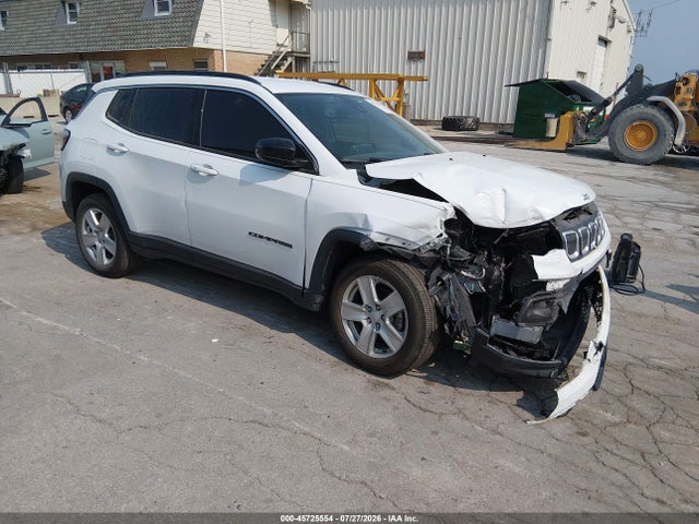 Aukcja sprzedaży 2022 Jeep Compass Latitude Fwd, vin: 3C4NJCBB2NT137261, numer aukcji: 45725554