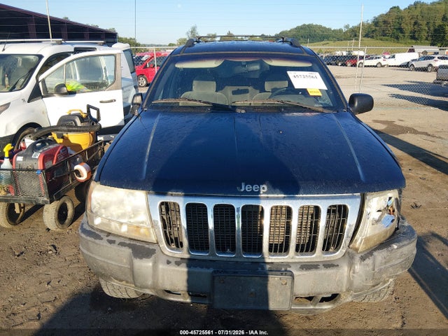 2000 Jeep Grand Cherokee Laredo მანქანა იყიდება აუქციონზე, vin: 1J4GW48S8YC118750, აუქციონის ნომერი: 45725561