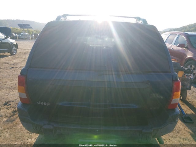 2000 Jeep Grand Cherokee Laredo მანქანა იყიდება აუქციონზე, vin: 1J4GW48S8YC118750, აუქციონის ნომერი: 45725561