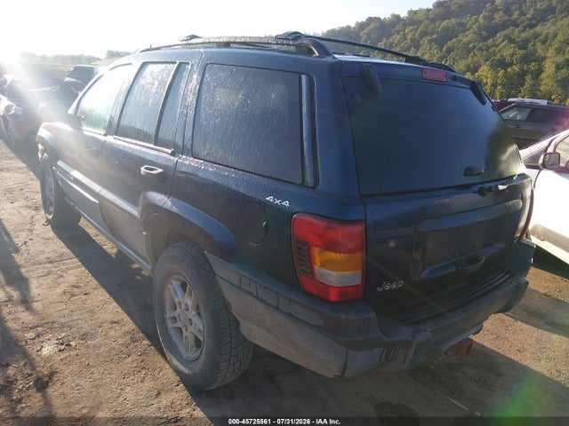 2000 Jeep Grand Cherokee Laredo მანქანა იყიდება აუქციონზე, vin: 1J4GW48S8YC118750, აუქციონის ნომერი: 45725561
