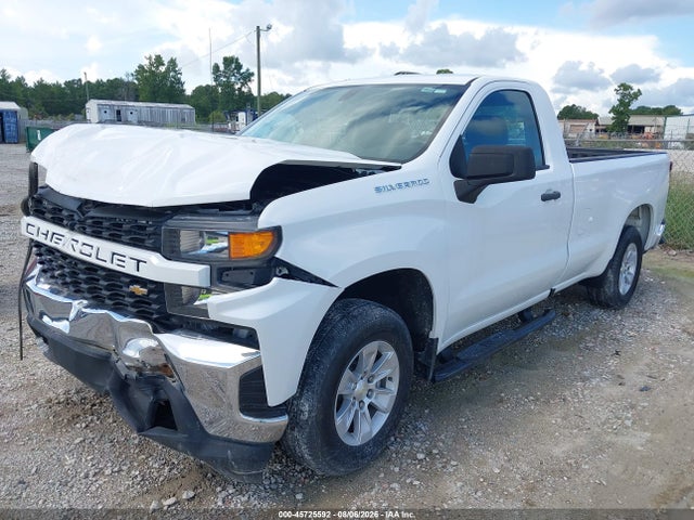 Aukcja sprzedaży 2020 Chevrolet Silverado 1500 2wd Regular Cab Long Bed Wt, vin: 3GCNWAEF8LG331755, numer aukcji: 45725592
