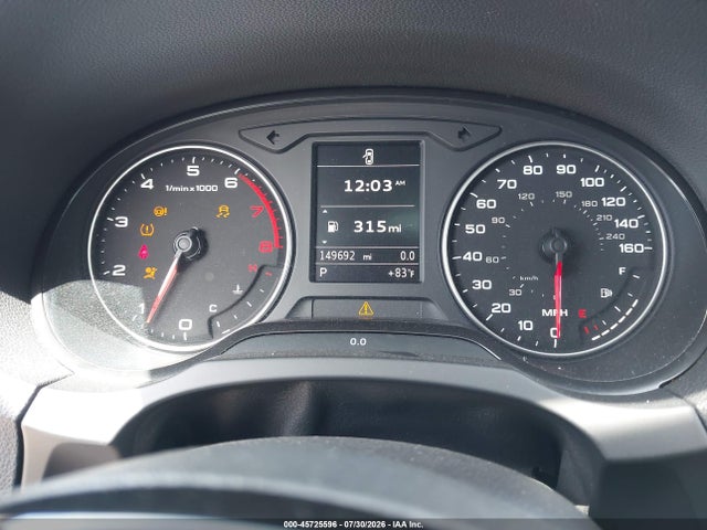 45725596 :رقم المزاد ، WAUBFGFF2F1032234 vin ، 2015 Audi A3 2.0t Premium مزاد بيع