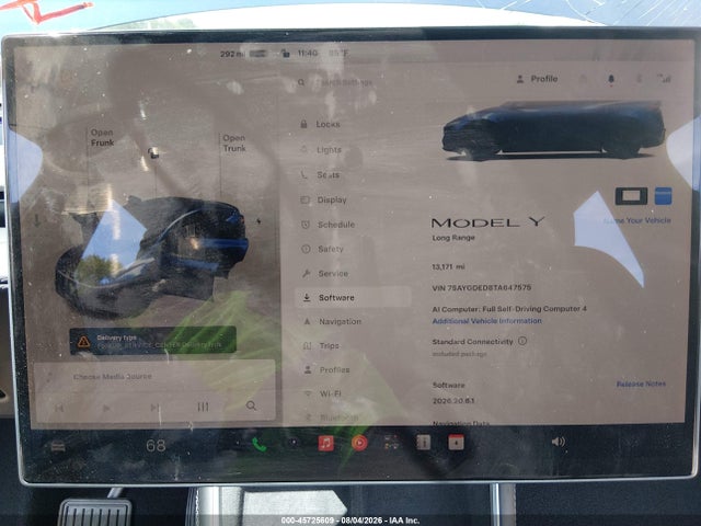 7SAYGDED8TA647575 Tesla Model Y Premium Rear-wheel Drive/rear-wheel Drive