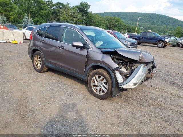 2015 Honda Cr-v Ex-l მანქანა იყიდება აუქციონზე, vin: 2HKRM4H70FH605958, აუქციონის ნომერი: 45725614