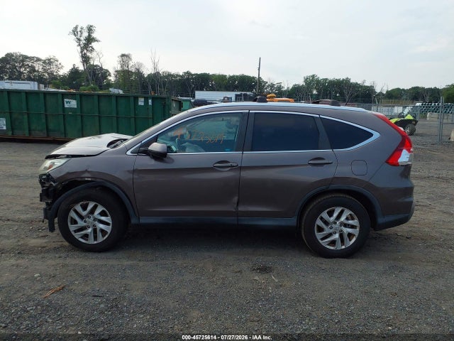 2015 Honda Cr-v Ex-l მანქანა იყიდება აუქციონზე, vin: 2HKRM4H70FH605958, აუქციონის ნომერი: 45725614