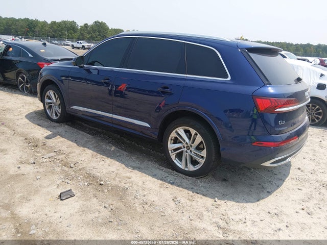Продажа на аукционе авто 2021 Audi Q7 Premium Plus 45 Tfsi Quattro Tiptronic, vin: WA1LJAF7XMD020432, номер лота: 45725689