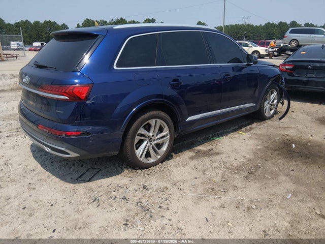 Продажа на аукционе авто 2021 Audi Q7 Premium Plus 45 Tfsi Quattro Tiptronic, vin: WA1LJAF7XMD020432, номер лота: 45725689