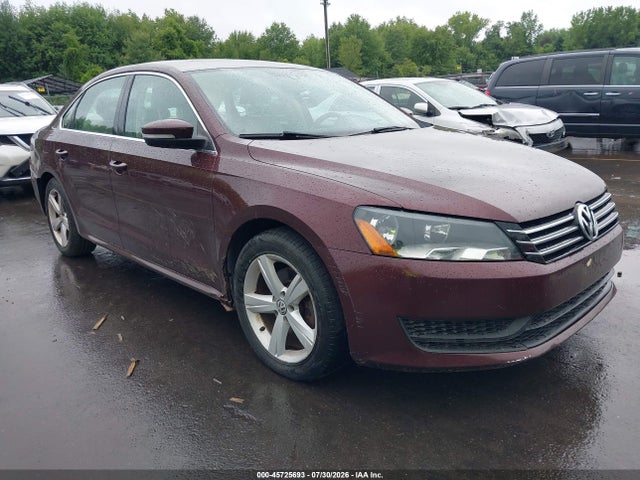45725693 :رقم المزاد ، 1VWBP7A35DC145672 vin ، 2013 Volkswagen Passat 2.5l Se مزاد بيع