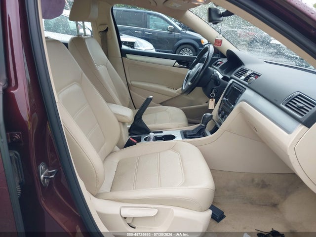 45725693 :رقم المزاد ، 1VWBP7A35DC145672 vin ، 2013 Volkswagen Passat 2.5l Se مزاد بيع