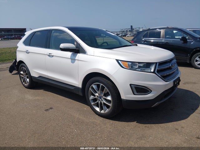 2018 Ford Edge Titanium მანქანა იყიდება აუქციონზე, vin: 2FMPK4K95JBB05348, აუქციონის ნომერი: 45725721