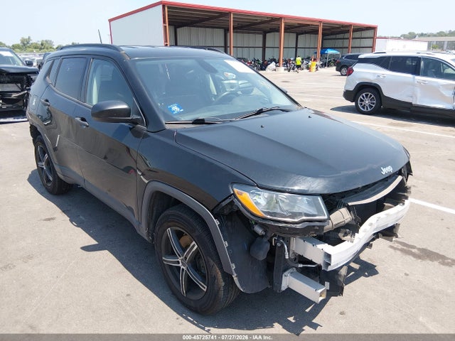 2018 Jeep Compass Sport Fwd მანქანა იყიდება აუქციონზე, vin: 3C4NJCAB4JT181483, აუქციონის ნომერი: 45725741
