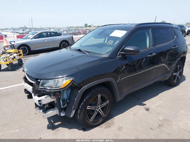 2018 Jeep Compass Sport Fwd მანქანა იყიდება აუქციონზე, vin: 3C4NJCAB4JT181483, აუქციონის ნომერი: 45725741
