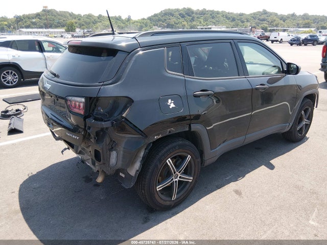 2018 Jeep Compass Sport Fwd მანქანა იყიდება აუქციონზე, vin: 3C4NJCAB4JT181483, აუქციონის ნომერი: 45725741