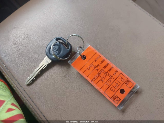 45725782 :رقم المزاد ، 3G5DB03E43S508821 vin ، 2003 Buick Rendezvous Cxl مزاد بيع