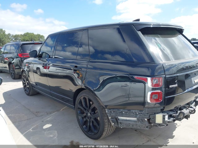 2018 Land Rover Range Rover 5.0l V8 Supercharged მანქანა იყიდება აუქციონზე, vin: SALGS5RE5JA391915, აუქციონის ნომერი: 45725788