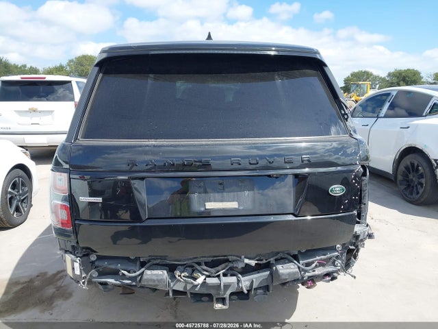 2018 Land Rover Range Rover 5.0l V8 Supercharged მანქანა იყიდება აუქციონზე, vin: SALGS5RE5JA391915, აუქციონის ნომერი: 45725788