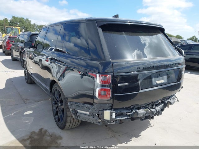 2018 Land Rover Range Rover 5.0l V8 Supercharged მანქანა იყიდება აუქციონზე, vin: SALGS5RE5JA391915, აუქციონის ნომერი: 45725788