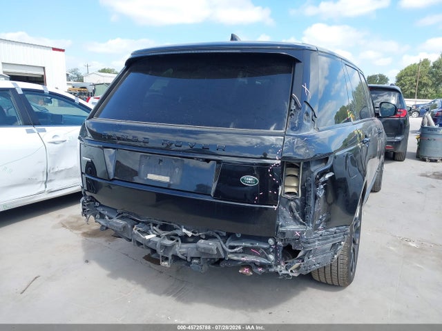 2018 Land Rover Range Rover 5.0l V8 Supercharged მანქანა იყიდება აუქციონზე, vin: SALGS5RE5JA391915, აუქციონის ნომერი: 45725788