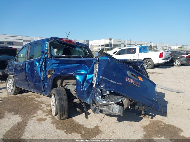 2019 Gmc Canyon Sle მანქანა იყიდება აუქციონზე, vin: 1GTG5CEN9K1187435, აუქციონის ნომერი: 45725801