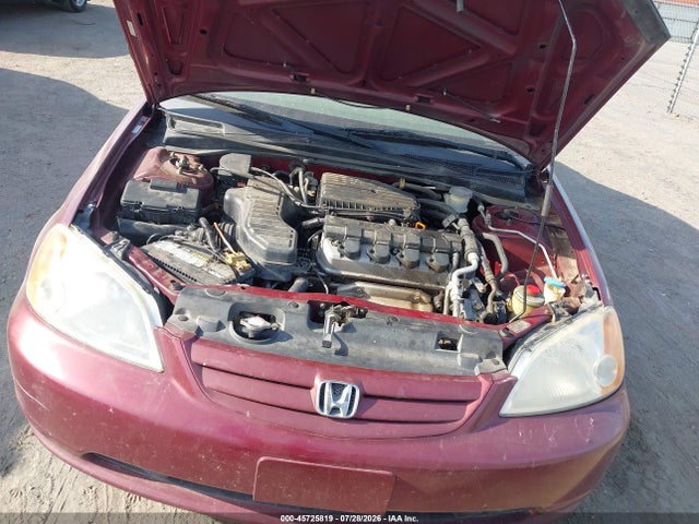 Aukcja sprzedaży 2002 Honda Civic Lx, vin: 2HGES16572H585667, numer aukcji: 45725819