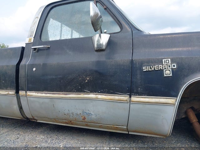 45725897 :رقم المزاد ، 2GCEC14H7F1122810 vin ، 1985 Chevrolet C10 مزاد بيع