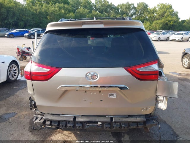 Продаж на аукціоні авто 2015 Toyota Sienna Limited Premium 7 Passenger, vin: 5TDDK3DC7FS115895, номер лоту: 45725912