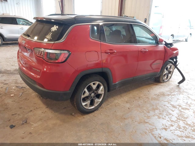 2019 Jeep Compass Limited 4x4 მანქანა იყიდება აუქციონზე, vin: 3C4NJDCB1KT812288, აუქციონის ნომერი: 45725939