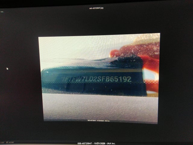 Продажа на аукционе авто 2025 Ford F-150 Platinum, vin: 1FTFW7LD2SFB65192, номер лота: 45725947
