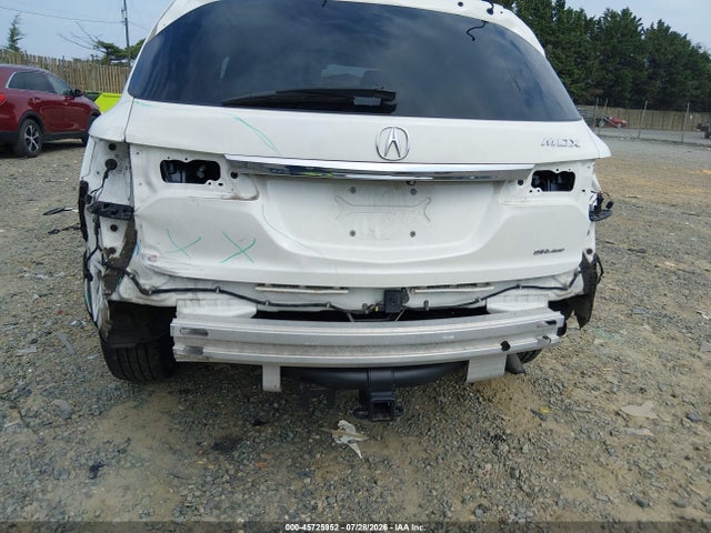 45725952 :رقم المزاد ، 5FRYD4H6XGB029216 vin ، 2016 Acura Mdx Technology   Entertainment Packages/technology, Entertainment   Acurawatch Plus Packages مزاد بيع