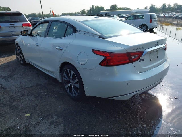 Продаж на аукціоні авто 2018 Nissan Maxima 3.5 Sv, vin: 1N4AA6AP9JC396256, номер лоту: 45725977