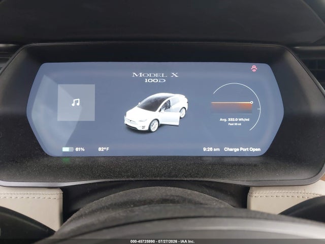 Aukcja sprzedaży 2018 Tesla Model X 100d/75d/p100d, vin: 5YJXCDE20JF141306, numer aukcji: 45725990