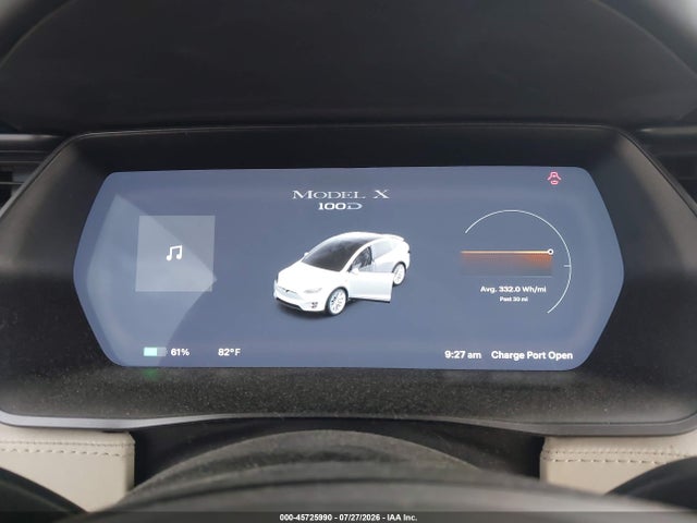 Aukcja sprzedaży 2018 Tesla Model X 100d/75d/p100d, vin: 5YJXCDE20JF141306, numer aukcji: 45725990