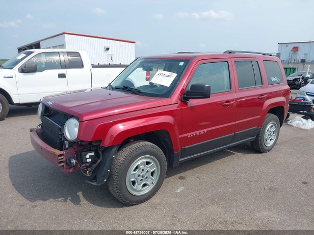 45726007 :رقم المزاد ، 1C4NJPBB4GD575327 vin ، 2016 Jeep Patriot Sport مزاد بيع