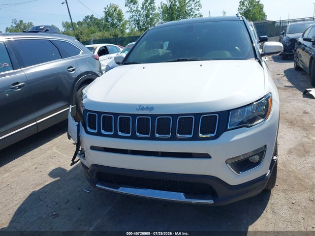 2018 Jeep Compass Limited 4x4 მანქანა იყიდება აუქციონზე, vin: 3C4NJDCB4JT433252, აუქციონის ნომერი: 45726009