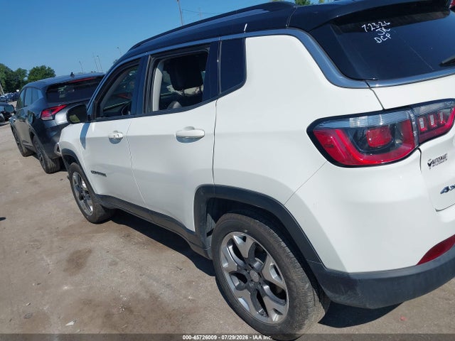 2018 Jeep Compass Limited 4x4 მანქანა იყიდება აუქციონზე, vin: 3C4NJDCB4JT433252, აუქციონის ნომერი: 45726009