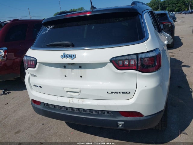 2018 Jeep Compass Limited 4x4 მანქანა იყიდება აუქციონზე, vin: 3C4NJDCB4JT433252, აუქციონის ნომერი: 45726009