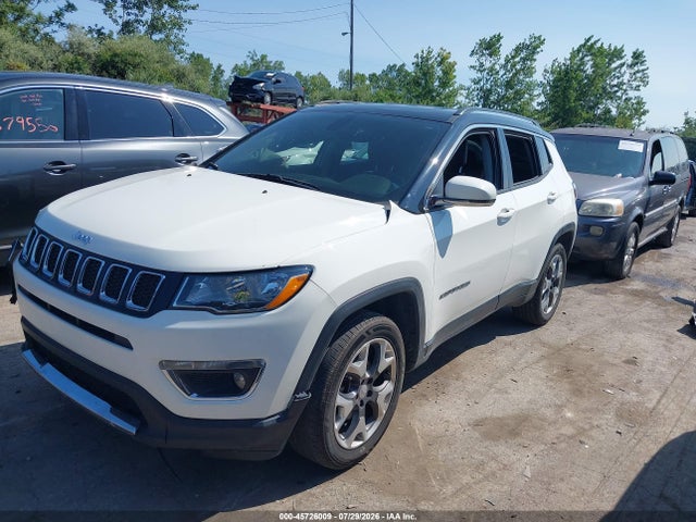 2018 Jeep Compass Limited 4x4 მანქანა იყიდება აუქციონზე, vin: 3C4NJDCB4JT433252, აუქციონის ნომერი: 45726009