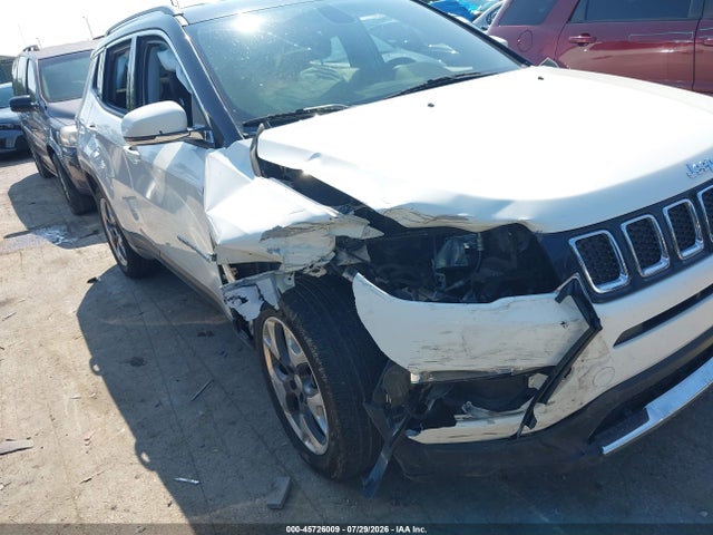 2018 Jeep Compass Limited 4x4 მანქანა იყიდება აუქციონზე, vin: 3C4NJDCB4JT433252, აუქციონის ნომერი: 45726009